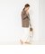 【PR阿部☆別注】《抗ピリング/ストレッチ》ウォッシャブルダブルクロスオーバージャケット