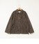 【WEB限定】ウォッシャブルレオパードジャケット