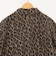 【WEB限定】ウォッシャブルレオパードジャケット