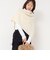 【WEB＆一部店舗限定カラー】《手洗い可能》マルチWAYニットポンチョ