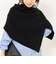 【WEB＆一部店舗限定カラー】《手洗い可能》マルチWAYニットポンチョ