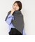【WEB＆一部店舗限定カラー】《手洗い可能》マルチWAYニットポンチョ