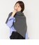 【WEB＆一部店舗限定カラー】《手洗い可能》マルチWAYニットポンチョ