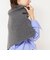 【WEB＆一部店舗限定カラー】《手洗い可能》マルチWAYニットポンチョ