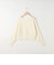 【BECシリーズ】カシミヤ混紡毛ショート丈プルオーバー