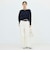 【BECシリーズ】カシミヤ混紡毛ショート丈プルオーバー