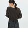 【BECシリーズ】カシミヤ混紡毛ショート丈プルオーバー