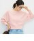 【BECシリーズ】カシミヤ混紡毛ショート丈プルオーバー