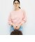【BECシリーズ】カシミヤ混紡毛ショート丈プルオーバー