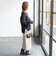 《手洗い可能》ヘアリーVネックプルオーバー