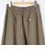【一部WEB限定サイズ】《抗ピル/防シワ》ウォッシャブルポリウール梳毛タックワイドパンツ