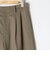 【一部WEB限定サイズ】《抗ピル/防シワ》ウォッシャブルポリウール梳毛タックワイドパンツ