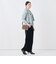 【一部WEB限定サイズ】《抗ピル/防シワ》ウォッシャブルポリウール梳毛タックワイドパンツ