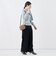 【一部WEB限定サイズ】《抗ピル/防シワ》ウォッシャブルポリウール梳毛タックワイドパンツ