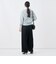 【一部WEB限定サイズ】《抗ピル/防シワ》ウォッシャブルポリウール梳毛タックワイドパンツ