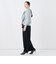 【一部WEB限定サイズ】《抗ピル/防シワ》ウォッシャブルポリウール梳毛タックワイドパンツ
