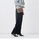 【一部WEB限定サイズ】《抗ピル/防シワ》ウォッシャブルポリウール梳毛タックワイドパンツ
