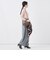 【一部WEB限定サイズ】《抗ピル/防シワ》ウォッシャブルポリウール梳毛タックワイドパンツ