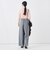 【一部WEB限定サイズ】《抗ピル/防シワ》ウォッシャブルポリウール梳毛タックワイドパンツ