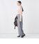 【一部WEB限定サイズ】《抗ピル/防シワ》ウォッシャブルポリウール梳毛タックワイドパンツ