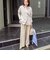 《手洗い可能》ヘアリー長めVネックカーディガン