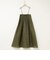 【MARILYN MOON/マリリーンムーン】sheer starched cotton 2way camiskirt