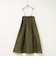 【MARILYN MOON/マリリーンムーン】sheer starched cotton 2way camiskirt