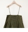 【MARILYN MOON/マリリーンムーン】sheer starched cotton 2way camiskirt