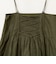 【MARILYN MOON/マリリーンムーン】sheer starched cotton 2way camiskirt