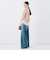 へアリーラメボートネックプルオーバー