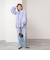 【MARILYN MOON/マリリーンムーン】stripe embroidery tie blouse