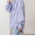 【MARILYN MOON/マリリーンムーン】stripe embroidery tie blouse