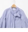 【MARILYN MOON/マリリーンムーン】stripe embroidery tie blouse