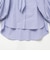 【MARILYN MOON/マリリーンムーン】stripe embroidery tie blouse