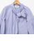 【MARILYN MOON/マリリーンムーン】stripe embroidery tie blouse