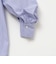 【MARILYN MOON/マリリーンムーン】stripe embroidery tie blouse
