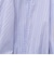 【MARILYN MOON/マリリーンムーン】stripe embroidery tie blouse