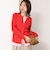 【TORRAZZO DONNA/トラッゾドンナ】Layered V-Neck Top