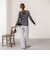 【TORRAZZO DONNA/トラッゾドンナ】Layered V-Neck Top