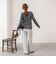 【TORRAZZO DONNA/トラッゾドンナ】Layered V-Neck Top