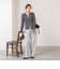 【TORRAZZO DONNA/トラッゾドンナ】Layered V-Neck Top