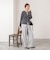 【TORRAZZO DONNA/トラッゾドンナ】Layered V-Neck Top