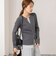 【TORRAZZO DONNA/トラッゾドンナ】Layered V-Neck Top