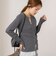 【TORRAZZO DONNA/トラッゾドンナ】Layered V-Neck Top