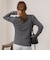 【TORRAZZO DONNA/トラッゾドンナ】Layered V-Neck Top