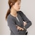 【TORRAZZO DONNA/トラッゾドンナ】Layered V-Neck Top