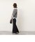 ウール混へアリー2WAYプルオーバー