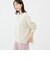 《手洗い可能》ウォッシャブルヘアリーボートネックプルオーバー
