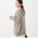 【WEB＆一部店舗限定カラー】《手洗い可能》ヘアリーフーディーカーディガン