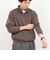 BARNS OUTFITTERS別注 スウェットハーフジップ 26AW